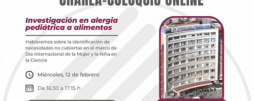 Charla-Coloquio Online Sobre Investigación En Alergias Pediátricas