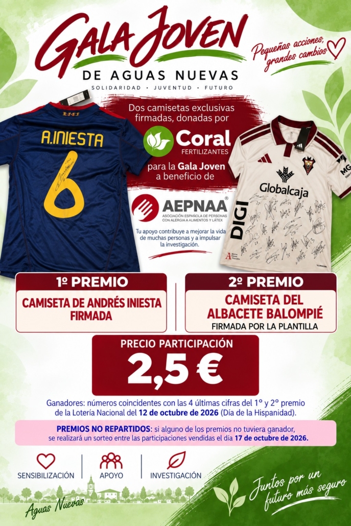 Sorteo de camisetas